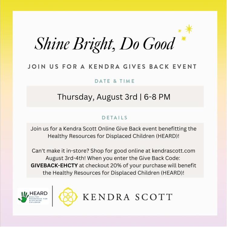 Kendra Scott Do Good event flyer - 1