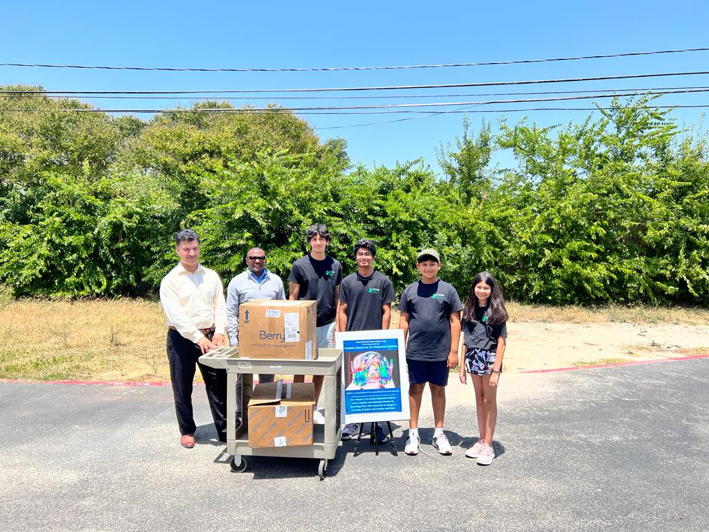 Back to School donation event supporting AISD International Welcome Center